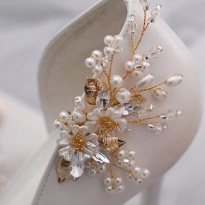 Bridal Shoe Clips